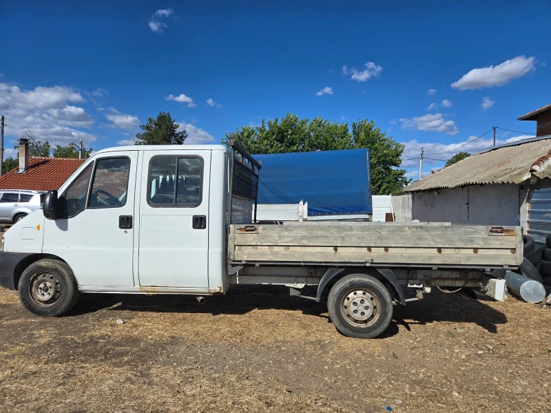 Fiat Ducato 2.8 6+ 1 двойна кабина с клима 320 кароцерия изпла, снимка 12 - Бусове и автобуси - 49566486