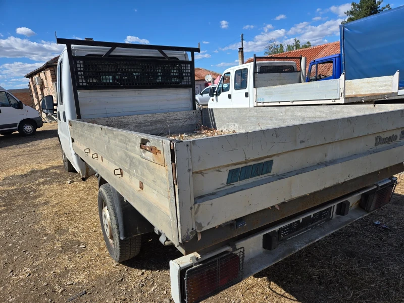 Fiat Ducato 2.8 6+ 1 двойна кабина с клима 320 кароцерия изпла, снимка 5 - Бусове и автобуси - 49566486