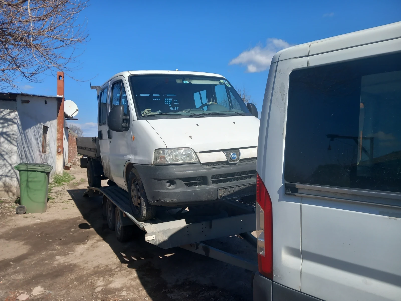 Fiat Ducato 2.8 6+ 1 двойна кабина с клима 320 кароцерия изпла - изображение 2