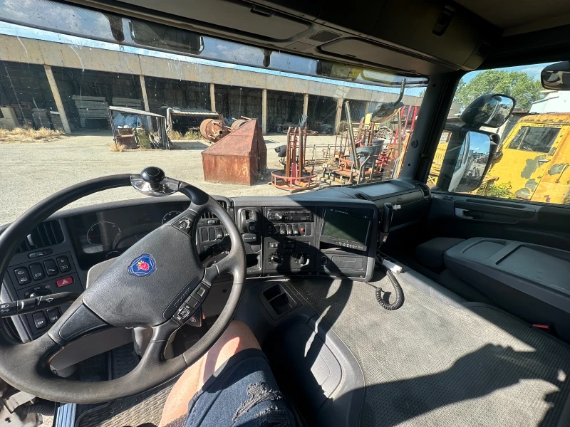 Scania P 230 Кран и падащ борд, снимка 6 - Камиони - 51516908