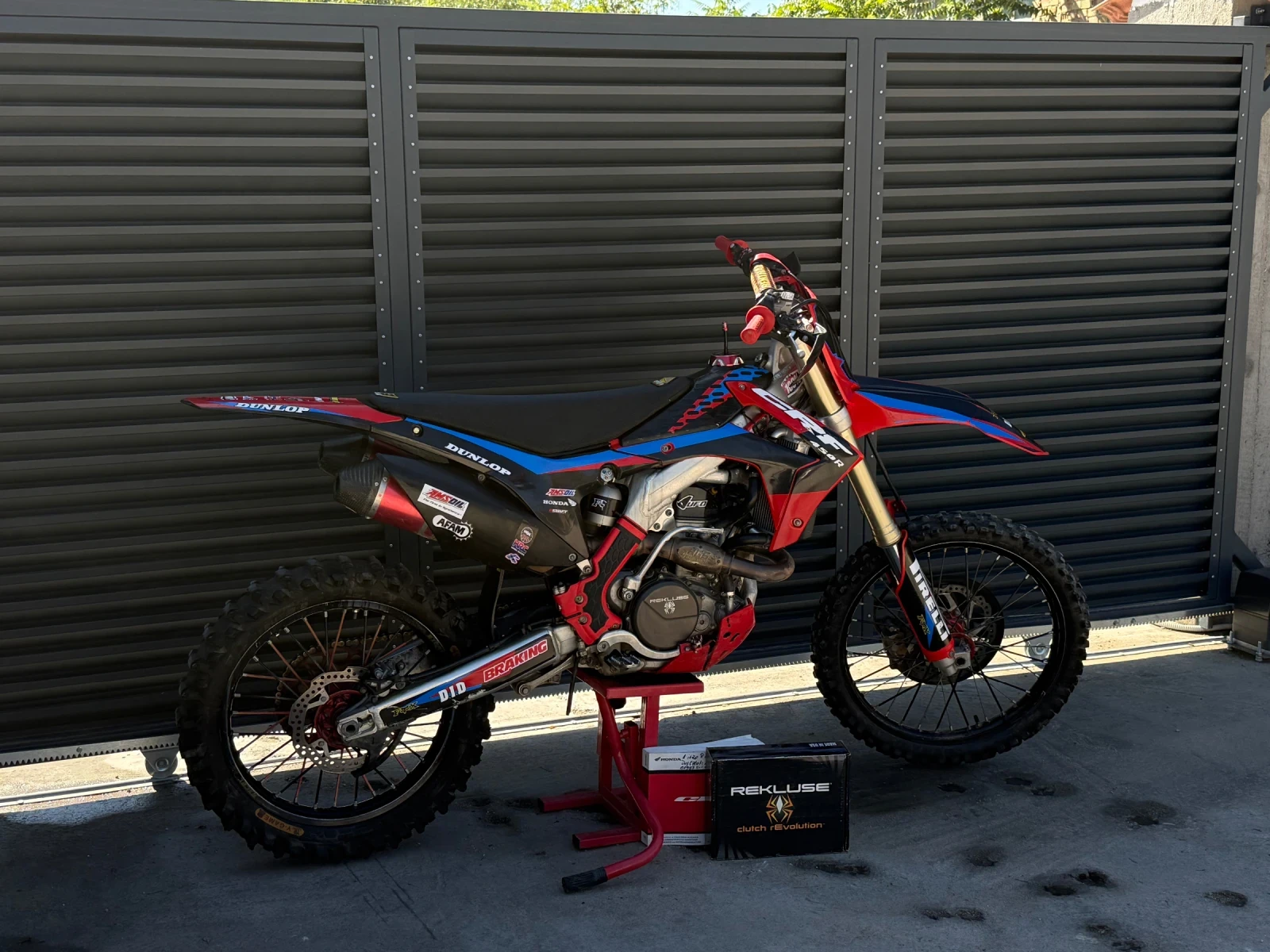 Honda Crf 450R REKLUSE/KYB/EXCELL, снимка 4 - Мотоциклети и мототехника - 56336267