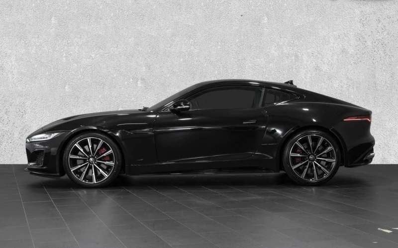 Jaguar F-Type R Coupe P575 AWD = Black Pack= Гаранция, снимка 4 - Автомобили и джипове - 47630405