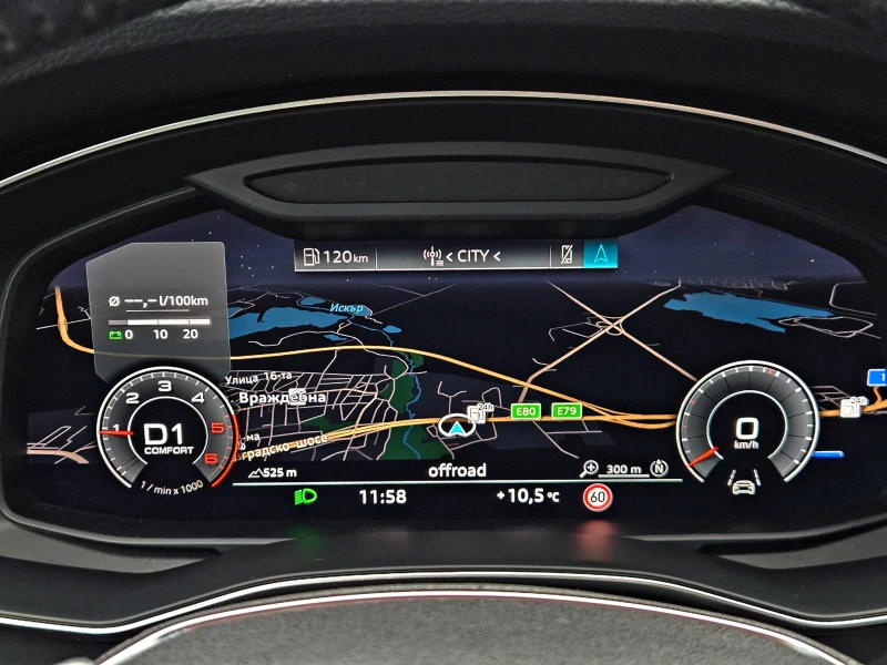 Audi A7 RS7/MATRIX/DISTR/PANO/BANG/ПОДГРЕВ/AMBIENT/AIR/LIZ, снимка 11 - Автомобили и джипове - 52662802