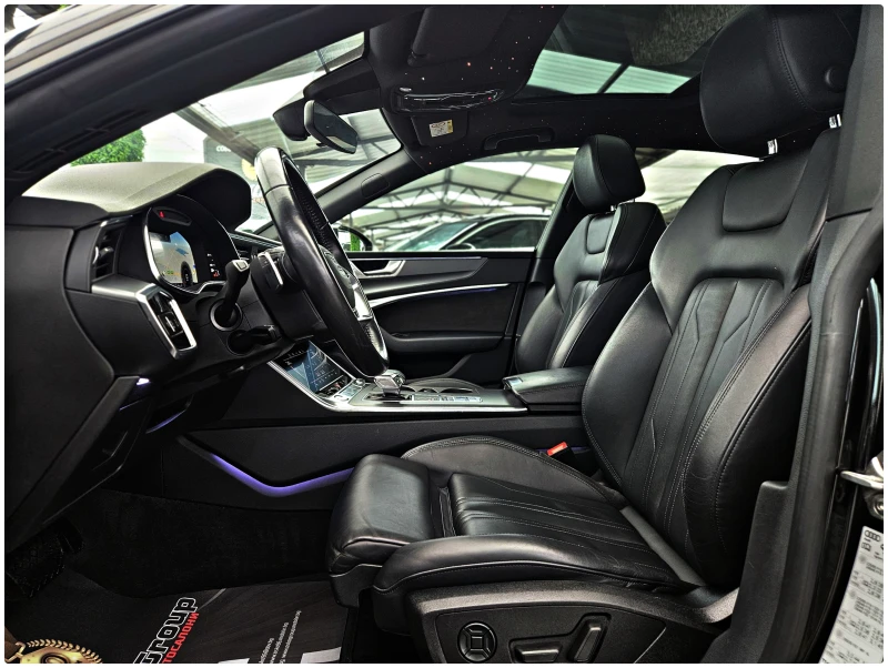Audi A7 RS7/MATRIX/DISTR/PANO/BANG/ПОДГРЕВ/AMBIENT/AIR/LIZ, снимка 8 - Автомобили и джипове - 52662802