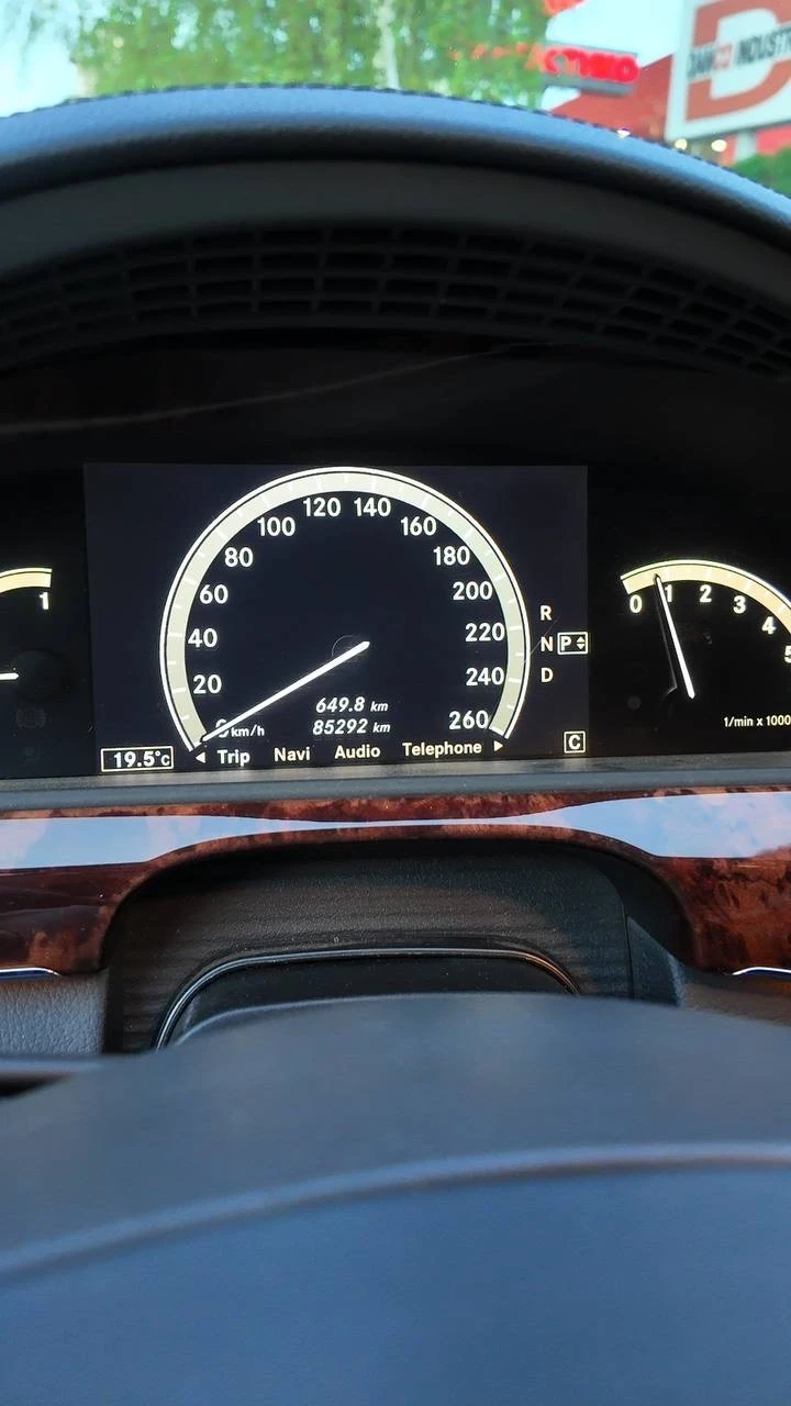 Mercedes-Benz S 550 AMG ГАЗ реални км, снимка 9 - Автомобили и джипове - 52908060