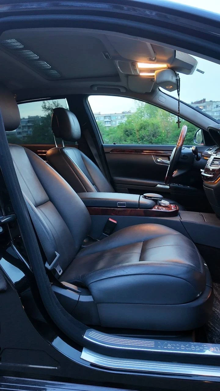 Mercedes-Benz S 550 AMG ГАЗ реални км, снимка 6 - Автомобили и джипове - 52908060