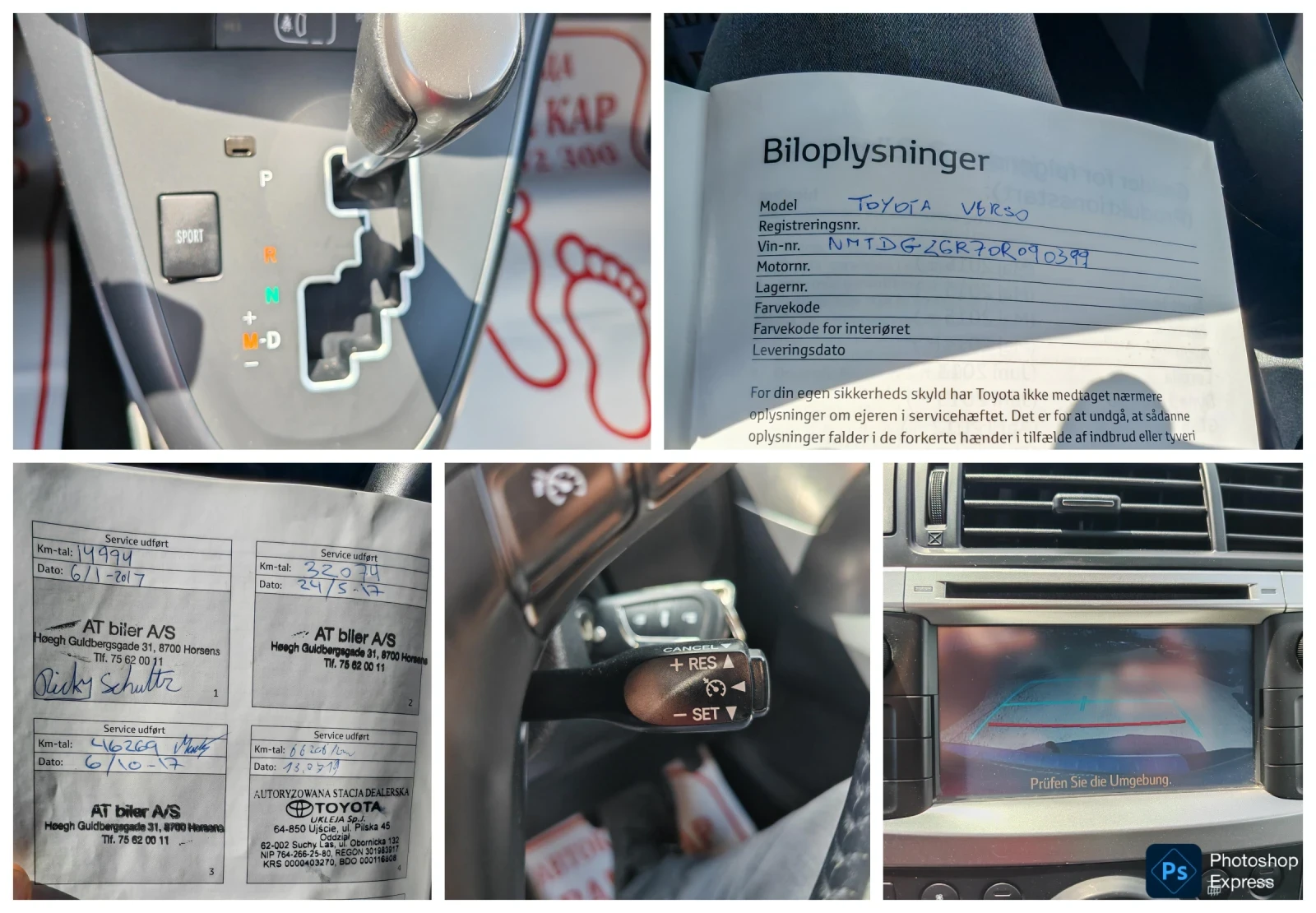 Toyota Verso 1.8i automatic , снимка 15 - Автомобили и джипове - 54356487