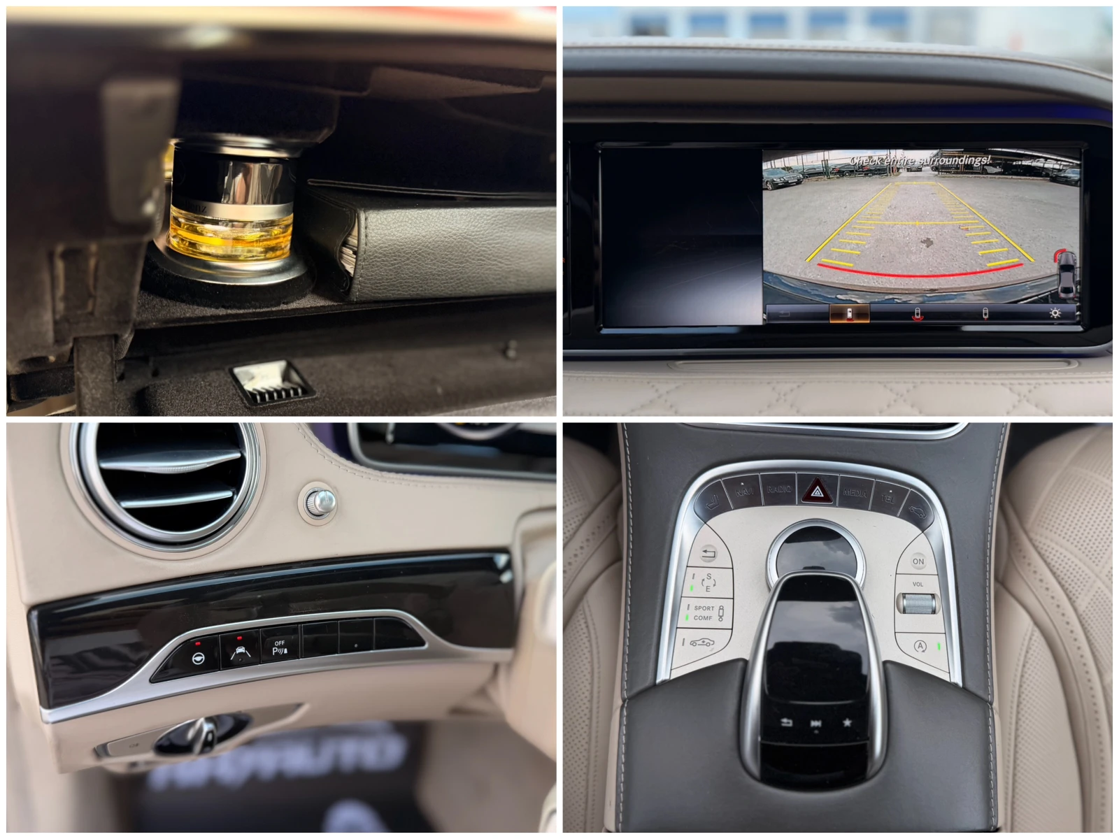 Mercedes-Benz S 350 d= Long= 63 AMG= 9G-tronic= Designo= President Edi, снимка 16 - Автомобили и джипове - 55124217