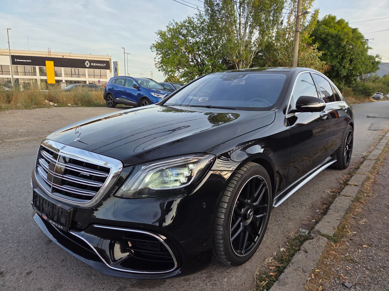 Mercedes-Benz S 560 AMG/FACE/BURMASTER/EURO6, снимка 4 - Автомобили и джипове - 56330967