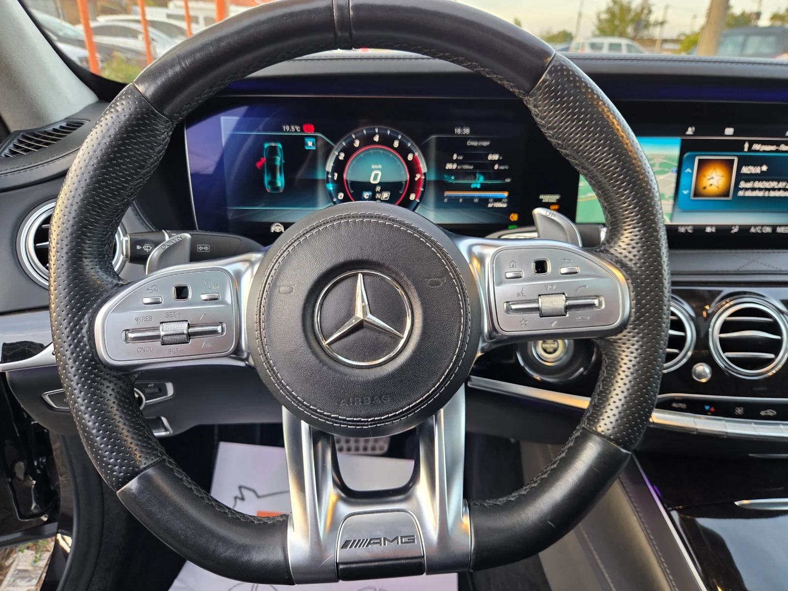 Mercedes-Benz S 560 AMG/FACE/BURMASTER/EURO6, снимка 16 - Автомобили и джипове - 56330967
