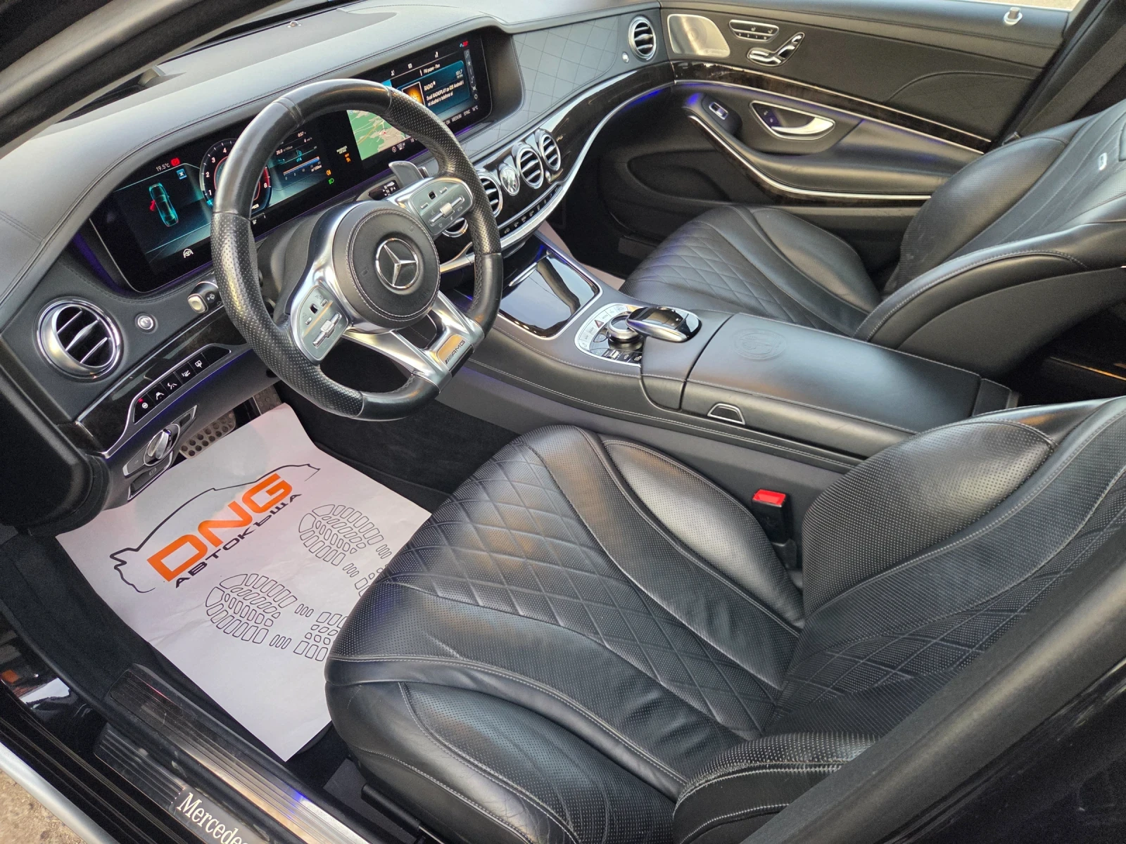 Mercedes-Benz S 560 AMG/FACE/BURMASTER/EURO6, снимка 9 - Автомобили и джипове - 56330967