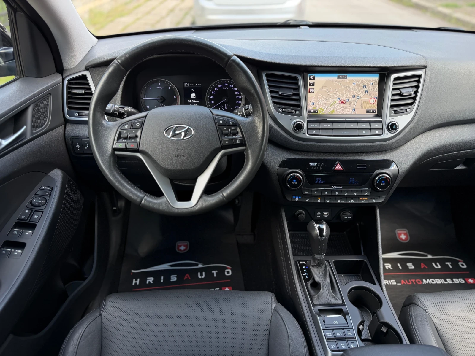 Hyundai Tucson 2.0 CRDI 4WD VERTEX ���� ��������� | Mobile.bg � ����������� 9