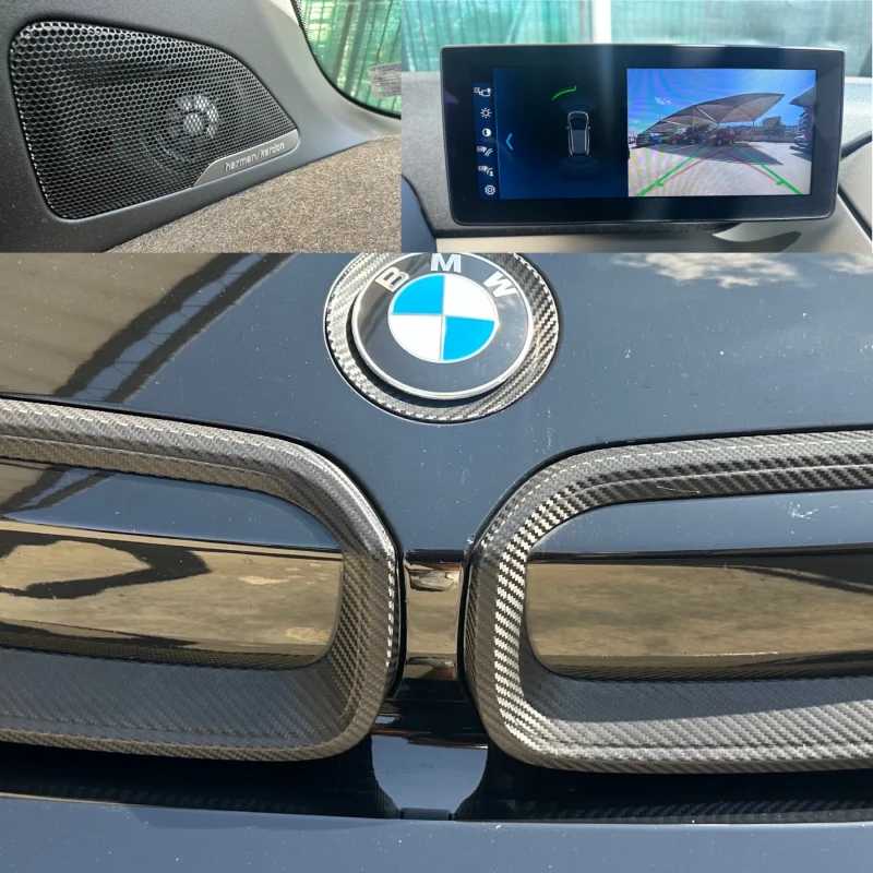 BMW i3 120Аh* ПОДГРЕВ* HARMAN KARDON* Carplay* CARBON* 20, снимка 13 - Автомобили и джипове - 47143654