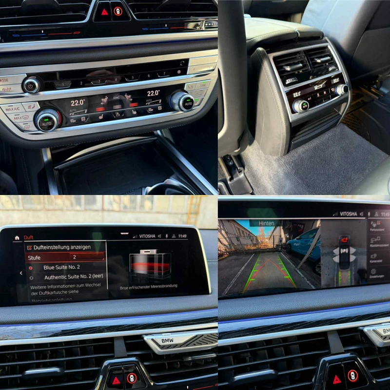 BMW 730 D xDrive + ШВЕЙЦАРИЯ+ /Individual/M-sport/Laser, снимка 13 - Автомобили и джипове - 50618461