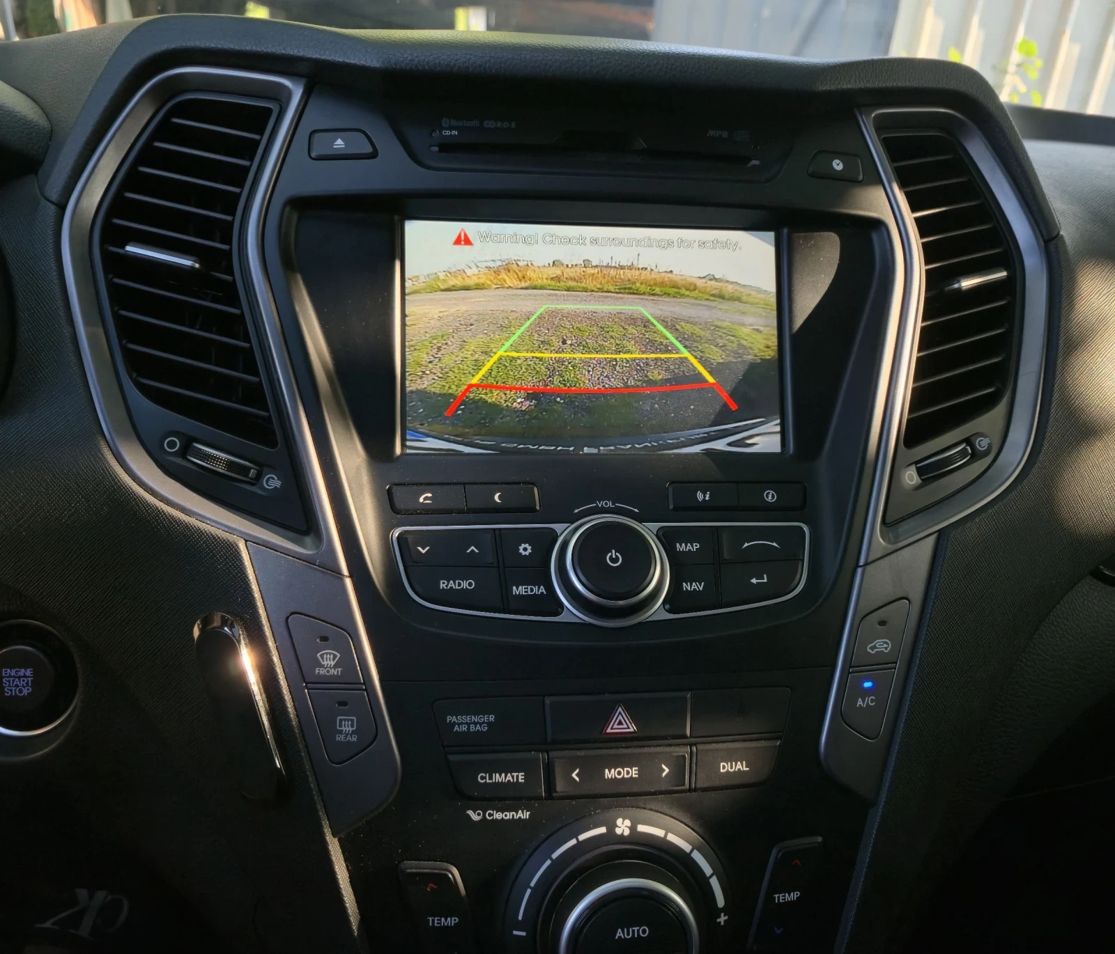 Hyundai Santa fe FULL TOP 2.2CRDI 4X4 PREMIUM 2015г, снимка 13 - Автомобили и джипове - 55355034