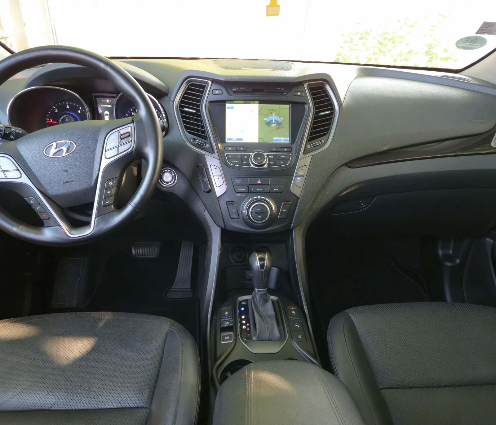 Hyundai Santa fe FULL TOP 2.2CRDI 4X4 PREMIUM 2015г, снимка 12 - Автомобили и джипове - 55355034