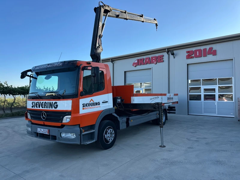 Mercedes-Benz Atego 1224!КРАН-HIAB-088B-11.3M!УНИКАТ!КЛИМА!, снимка 3 - Камиони - 50885712
