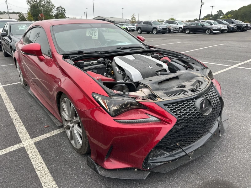 Lexus RC 350 RWD* F-SPORT* ОБДУХ* М.ТОЧКА, снимка 2 - Автомобили и джипове - 48294312