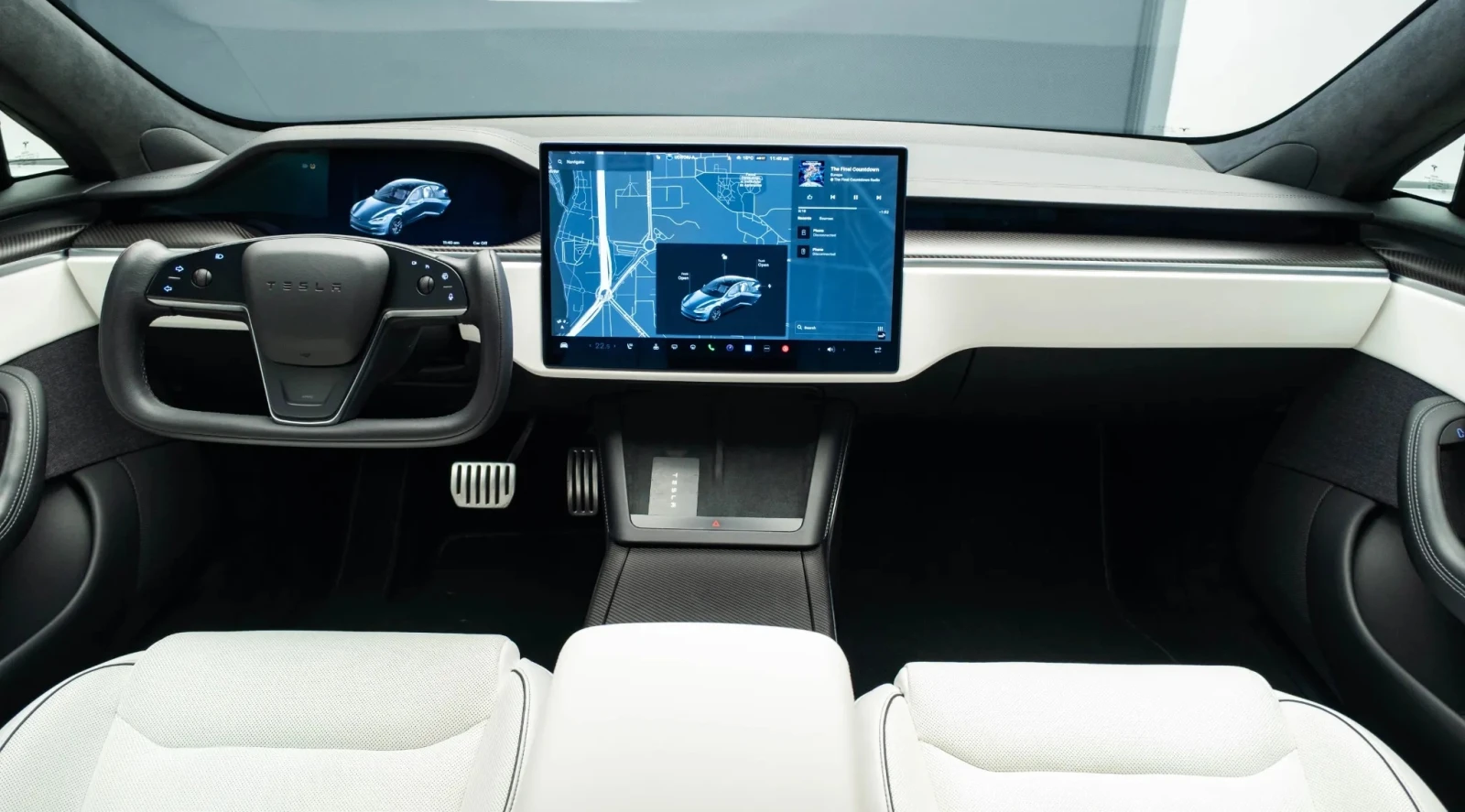 Tesla Model S Plaid 100 kWh Tri Motor AWD | Mobile.bg � ����������� 11