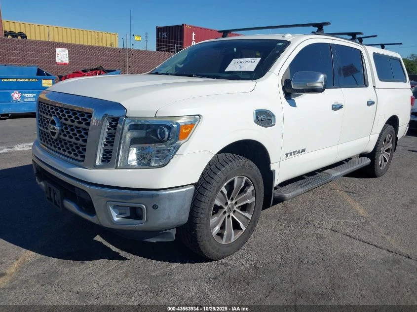 Nissan Titan crew cab SL 5.6L AWD ФИКСИРАНА ЦЕНА! КОЖА/ПОДГРЕВ - изображение 2