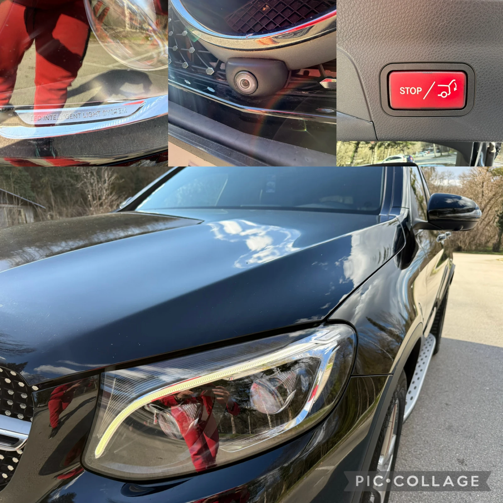 Mercedes-Benz GLC 250 4MATIC* ������* AMG* COUPE* ������* CAM360* FULL | Mobile.bg � ����������� 13