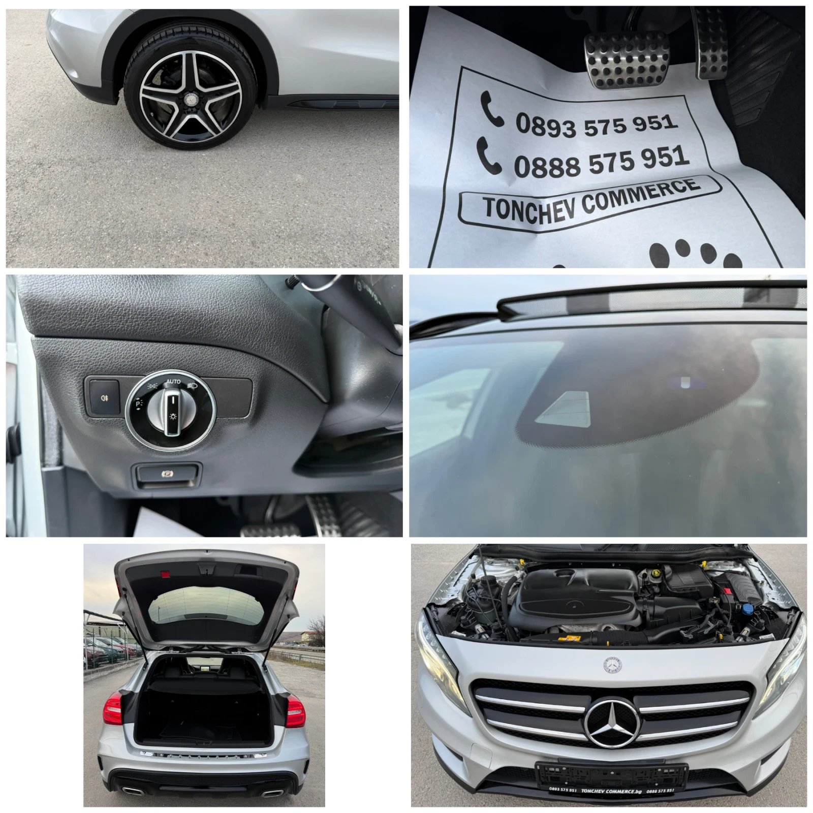 Mercedes-Benz GLA 250 250-AMG-4-MATIC-LED-XENON-BI XENON-PANORAMA-KAMERA | Mobile.bg � ����������� 17