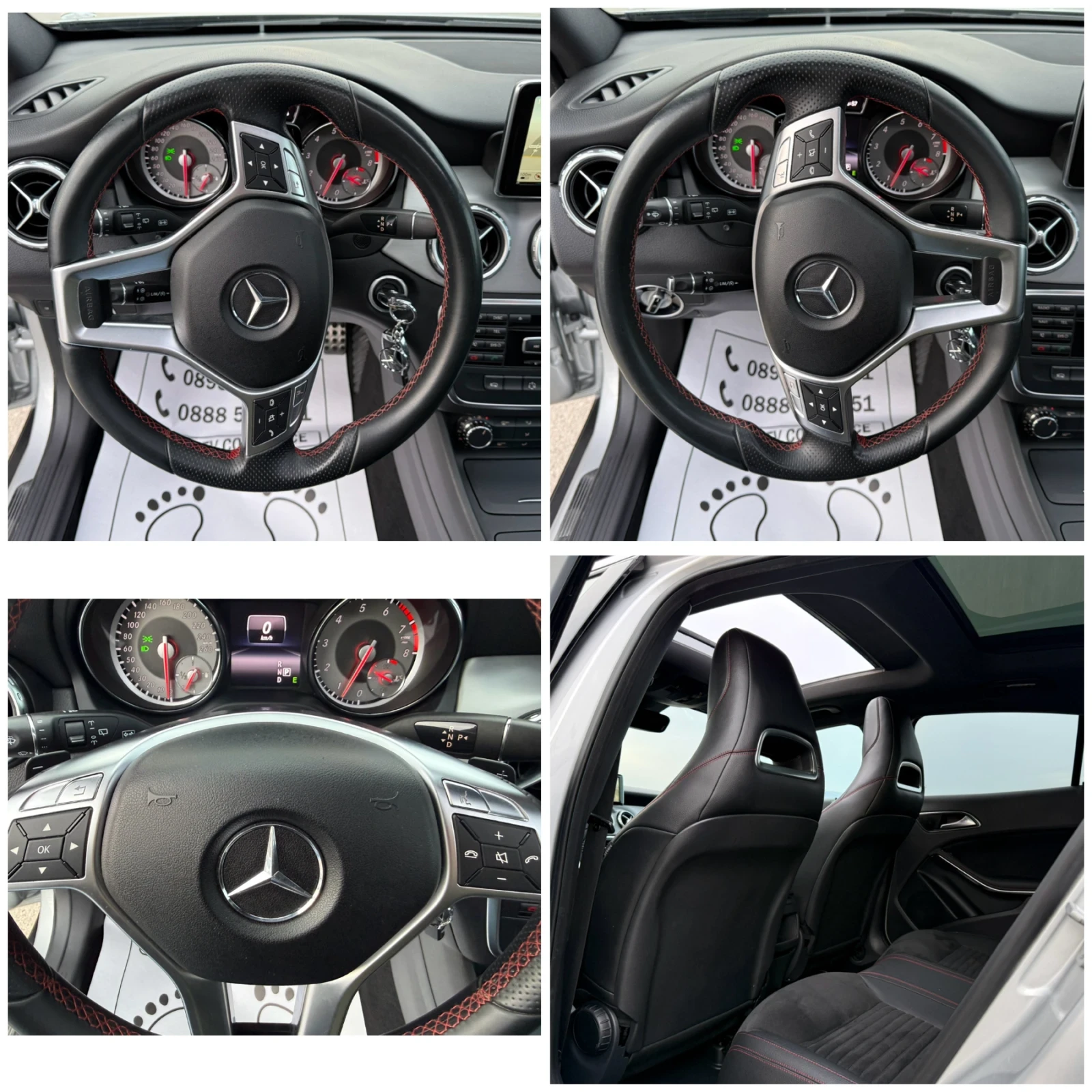 Mercedes-Benz GLA 250 250-AMG-4-MATIC-LED-XENON-BI XENON-PANORAMA-KAMERA | Mobile.bg � ����������� 15