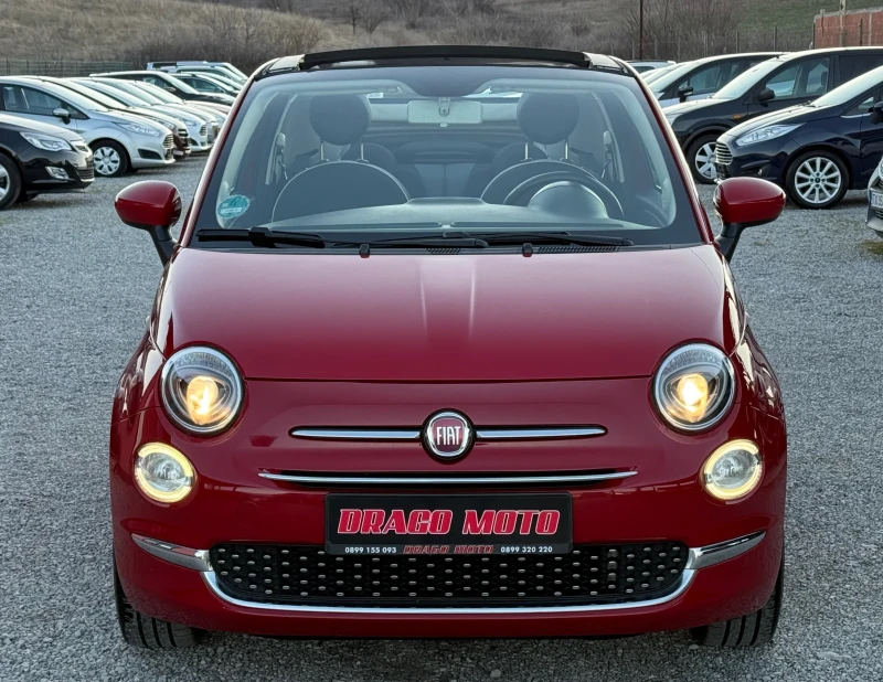 Fiat 500 Cabrio, 1.2i, EURO 6B! * 87 000км* K.T.E.O. OK!, снимка 2 - Автомобили и джипове - 49404469