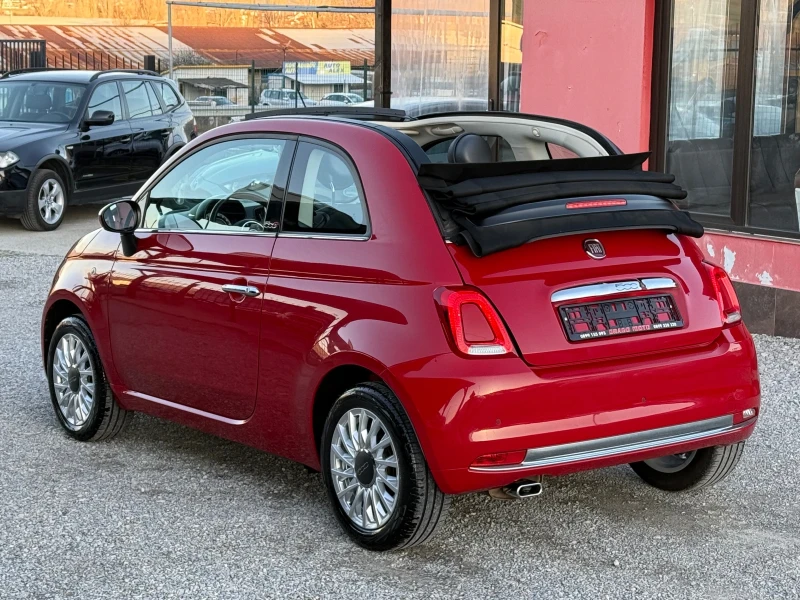 Fiat 500 Cabrio, 1.2i, EURO 6B! * 87 000км* K.T.E.O. OK!, снимка 4 - Автомобили и джипове - 49404469