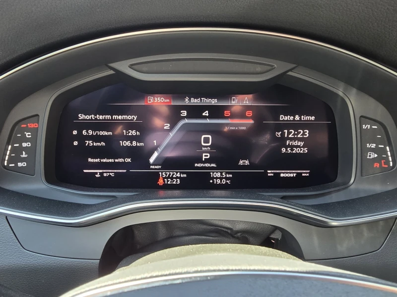 Audi S6 3.0Bi-TDI-MATRIX- 349hp/700nm-Панорама, снимка 8 - Автомобили и джипове - 52460703