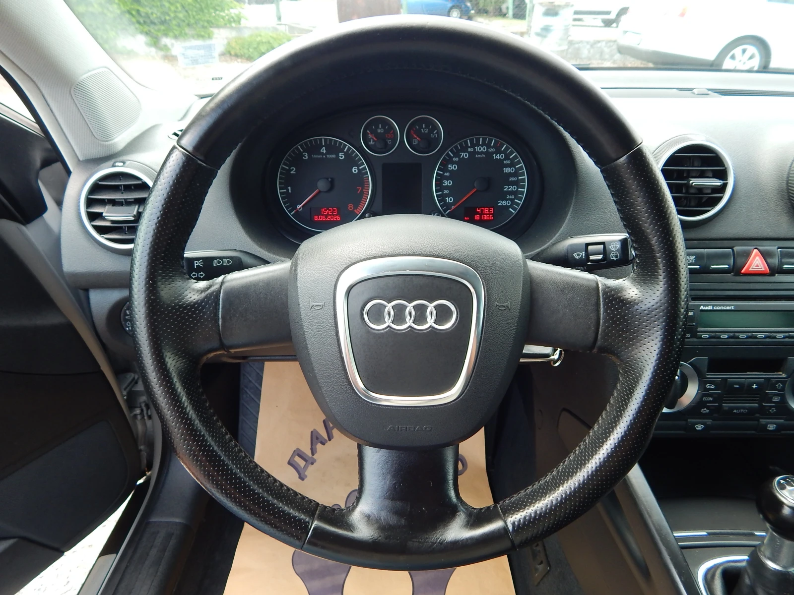 Audi A3 1.6i* 116k.* EURO4* , снимка 12 - Автомобили и джипове - 54822044