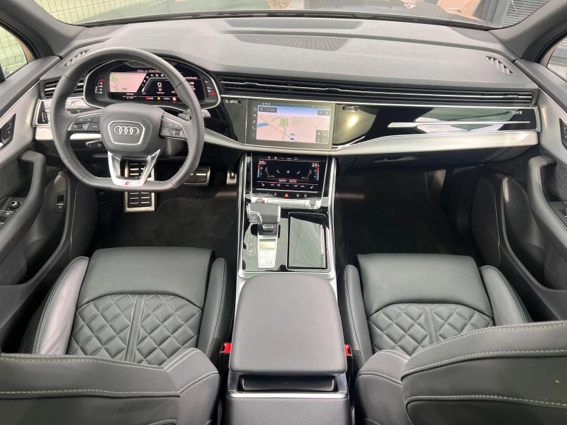 Audi SQ7 TFSI* QUATTRO* PANORAMA* MATRIX* 7 МЕСТЕН, снимка 11 - Автомобили и джипове - 45095297