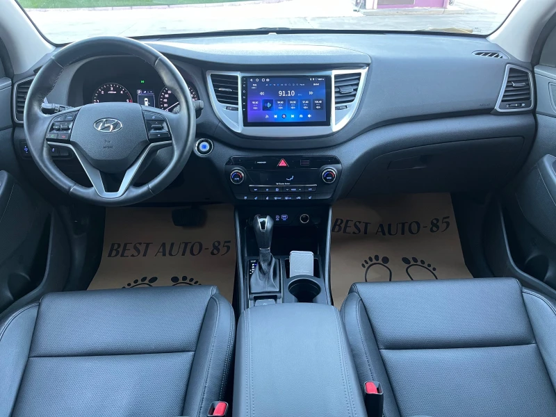 Hyundai Tucson 2.0 CRDI, 186 к.с.обдухване, Keyles go, Гаранция, снимка 11 - Автомобили и джипове - 46245252