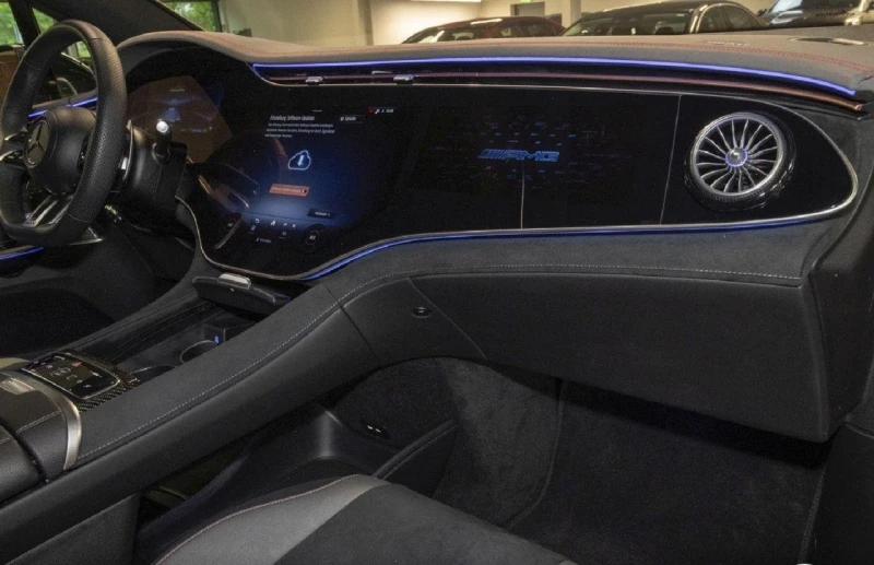 Mercedes-Benz EQE 43 SUV/AMG/4MATIC/HYPERSCREEN/BURM/PANO/CARBON/, снимка 11 - Автомобили и джипове - 52084326