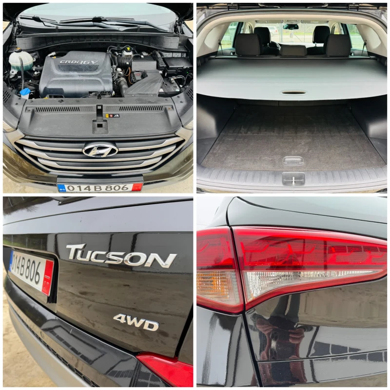 Hyundai Tucson * 2.0CRDI* PREMIUM* 4WD* NAVI* , снимка 17 - Автомобили и джипове - 52828347