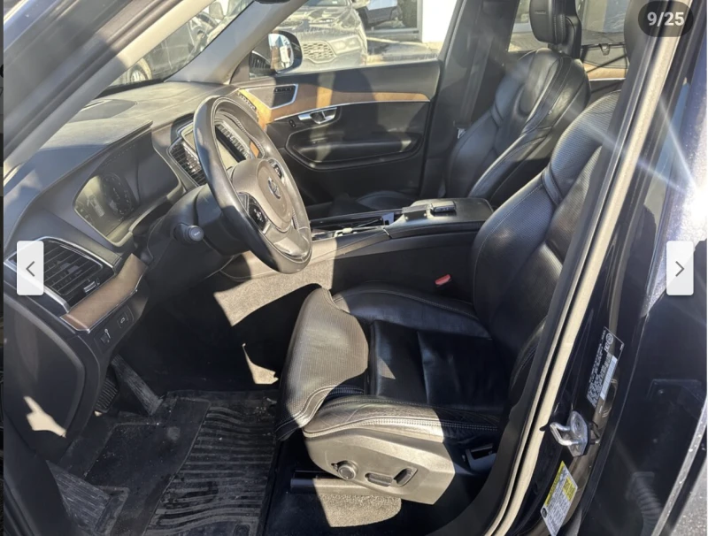 Volvo Xc90 T6* INSCRIPTION* ДИГИТАЛНО* ТАБЛО* ОБДУХВАНЕ* МАСА, снимка 12 - Автомобили и джипове - 53238070