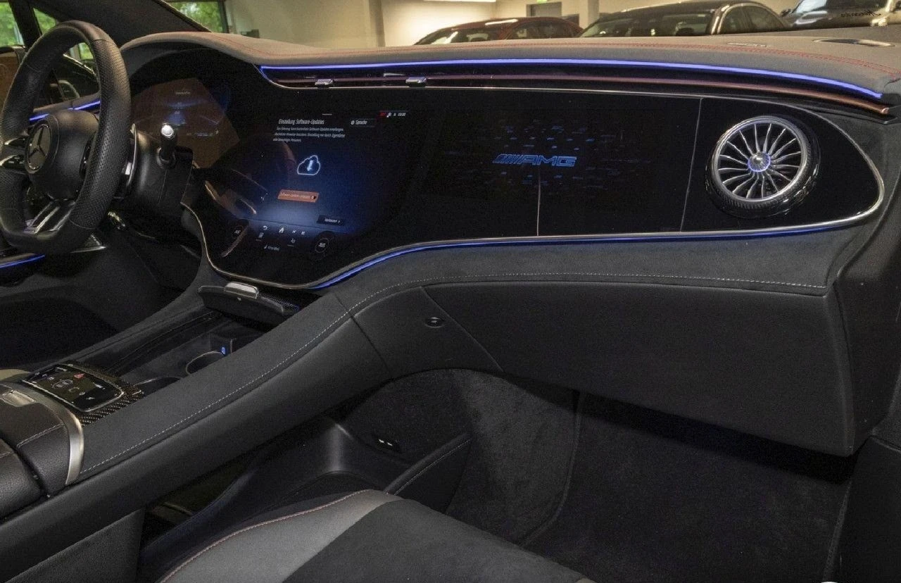 Mercedes-Benz EQE 43 SUV/AMG/4MATIC/HYPERSCREEN/BURM/PANO/CARBON/ | Mobile.bg   11