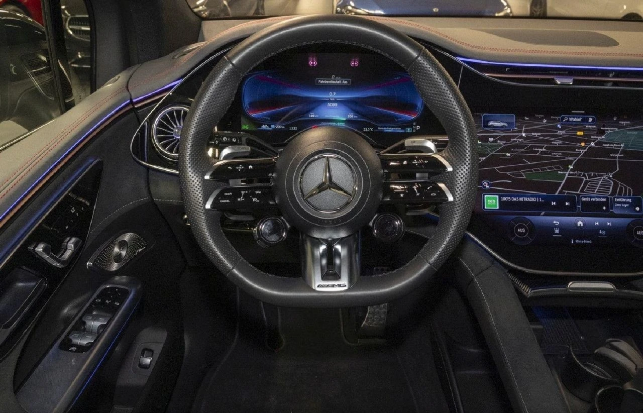 Mercedes-Benz EQE 43 SUV/AMG/4MATIC/HYPERSCREEN/BURM/PANO/CARBON/ | Mobile.bg   6