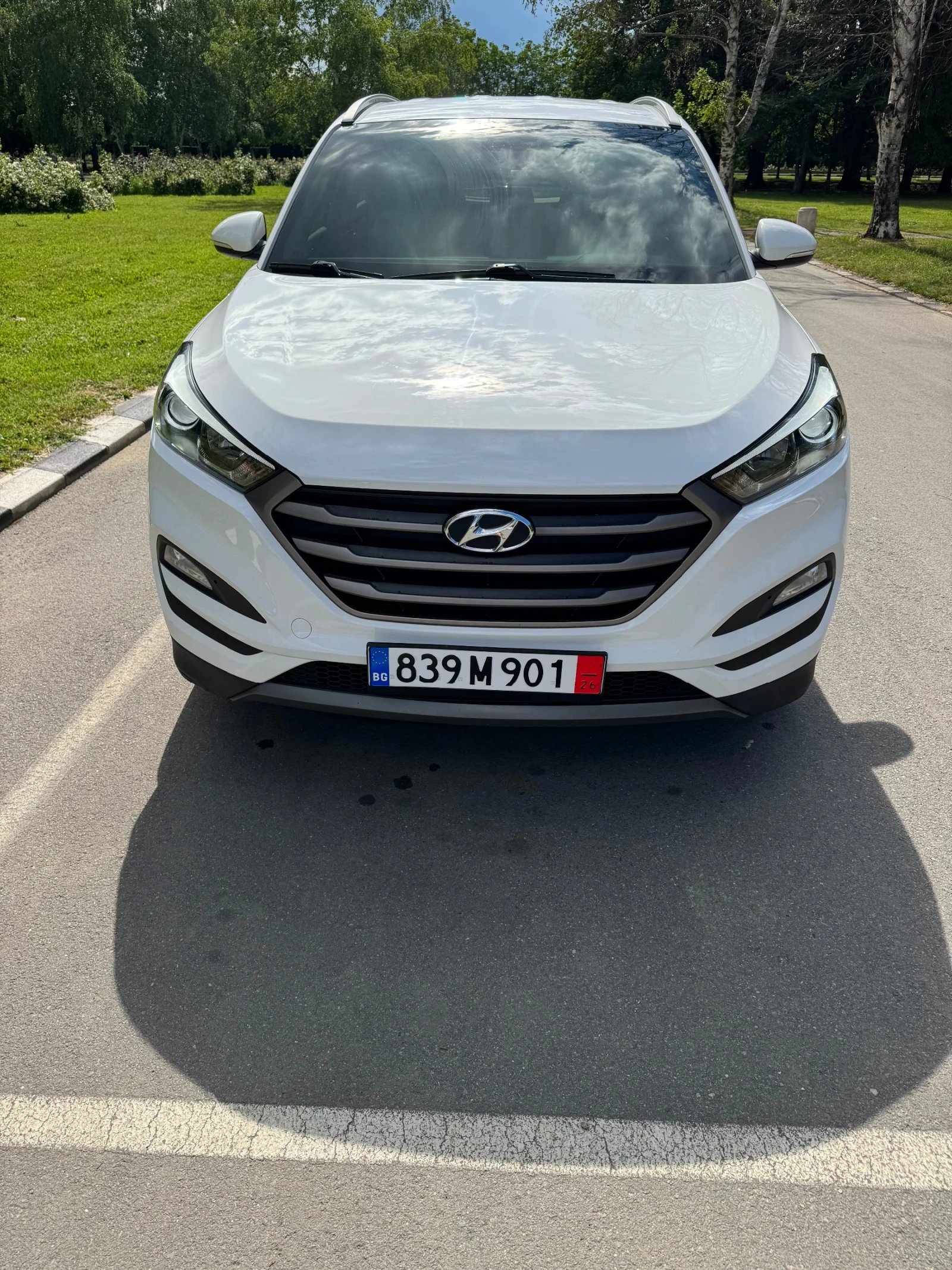 Hyundai Tucson 1.7 CRDI | Внос от Корея | 111 000 км | Перфектна, снимка 14 - Автомобили и джипове - 54828305