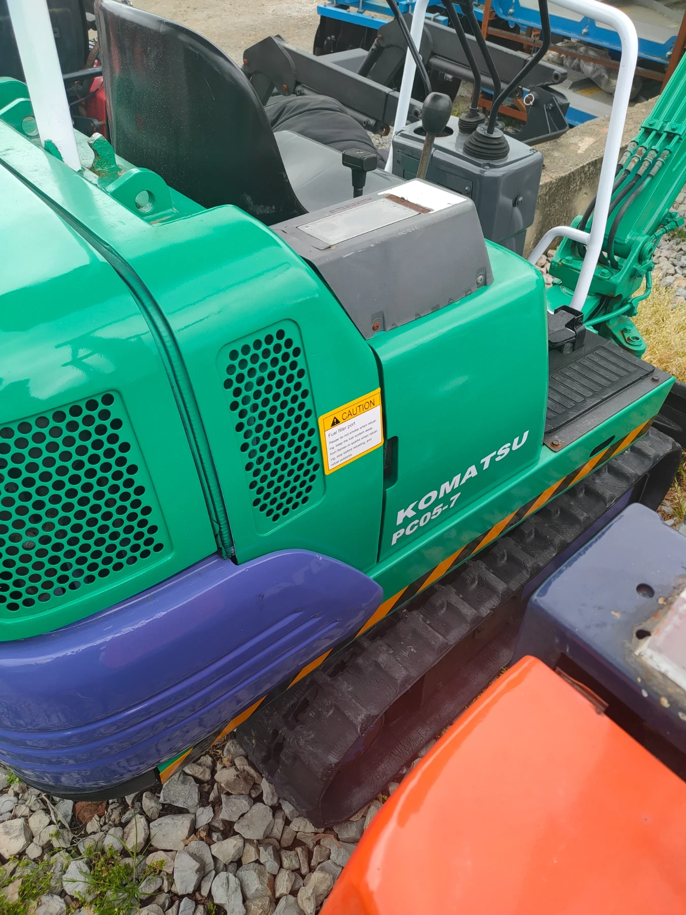Багер Komatsu, снимка 7 - Индустриална техника - 55592173