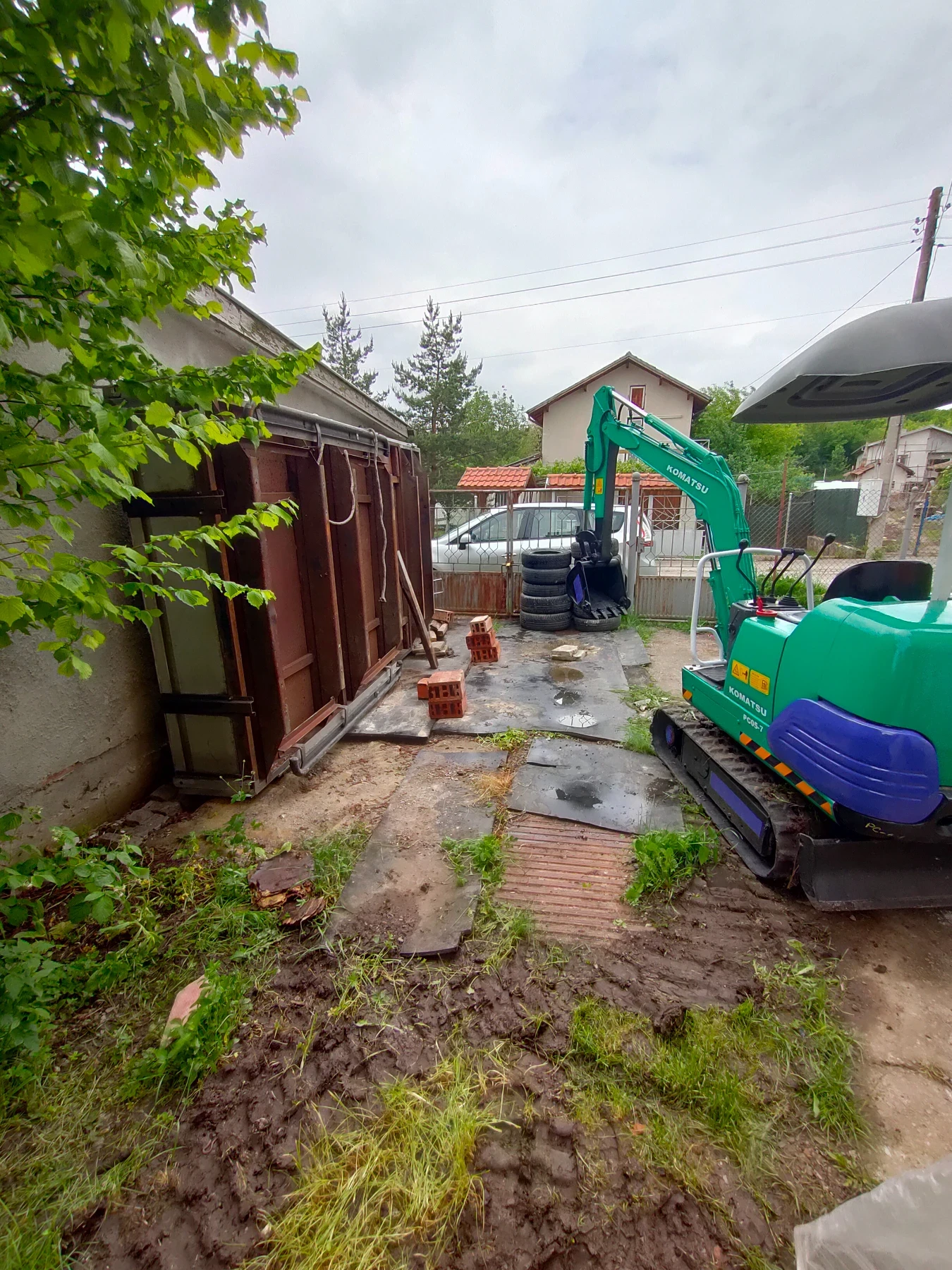 Багер Komatsu, снимка 4 - Индустриална техника - 55592173