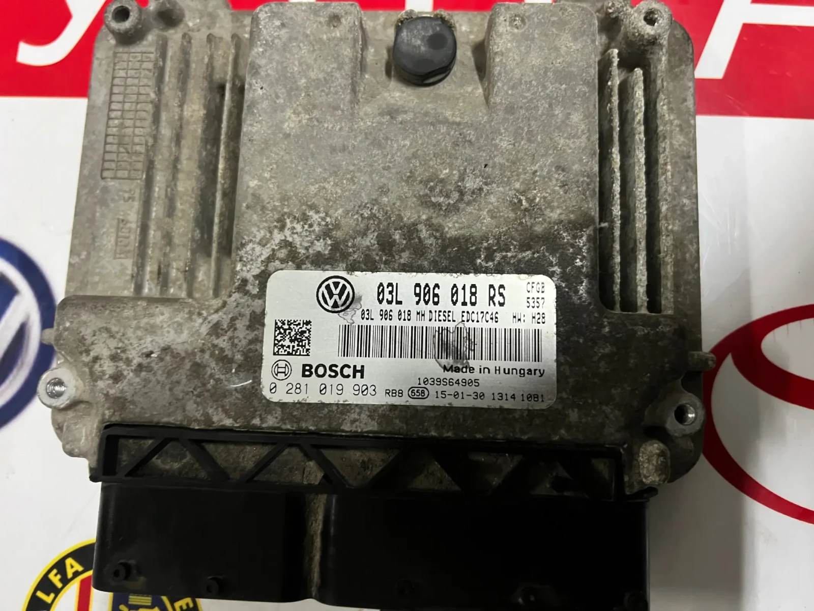 03L906018RS  �������� �������� SKODA SUPERB 2.0TDI 03L 906 018 RS 0281019903 EDC17C46 03L906018MH  | Mobile.bg � ����������� 2