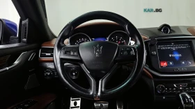 Maserati Ghibli 3.0S Q4* КОЖА* ПОДГРЕВ* ОБДУХВ* ПАНО* НАВИ* , снимка 13