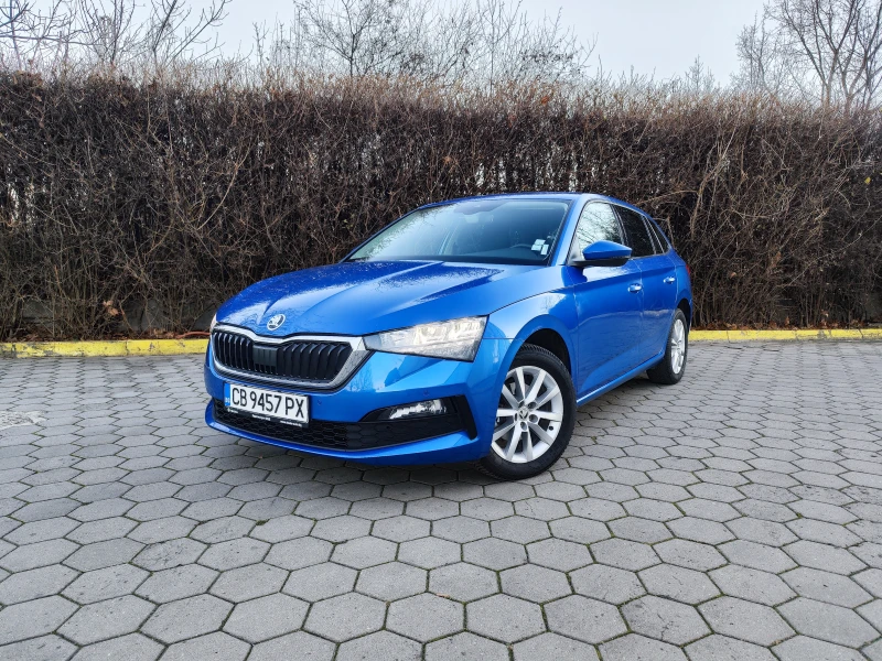 Skoda Scala TDI Автоматик / Подгрев/ LED / Digital , снимка 1 - Автомобили и джипове - 48343611