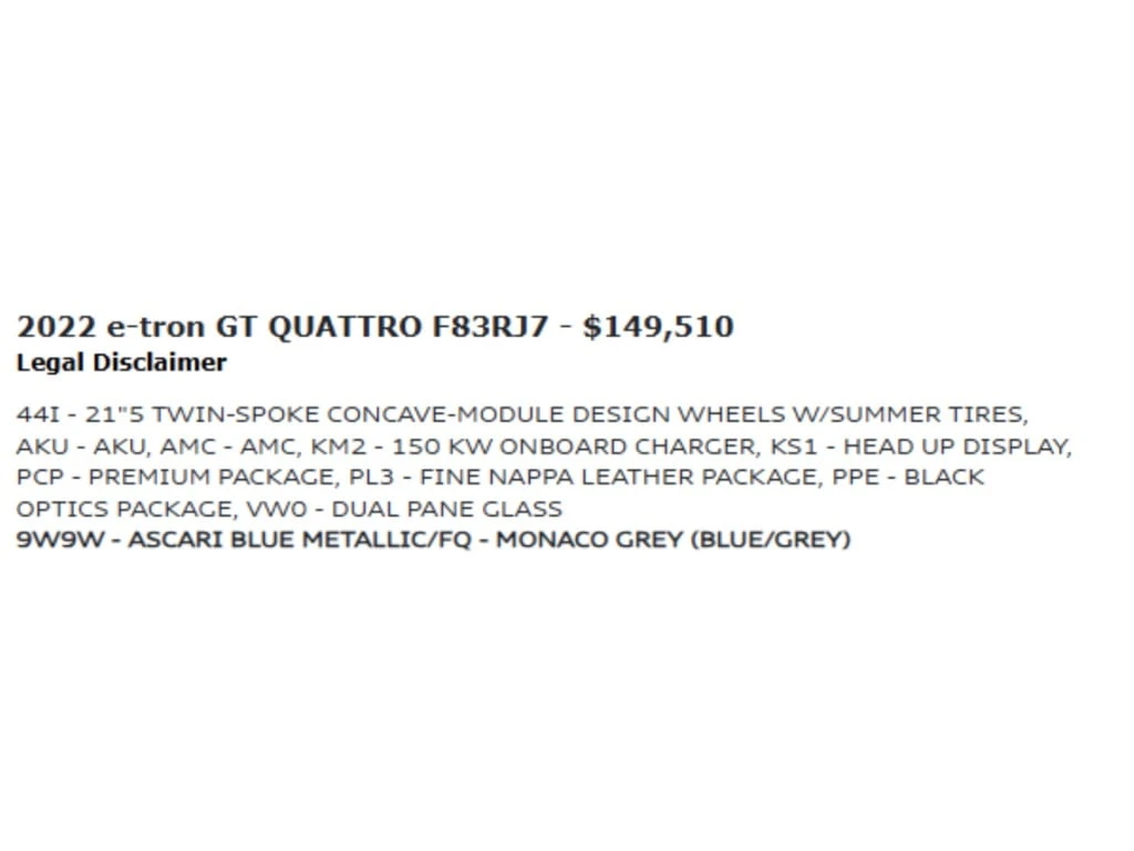 Audi E-Tron GT * QUATTRO | PREMIUM PKG | BLACK OPTICS | 20 IN * C | Mobile.bg � ����������� 10