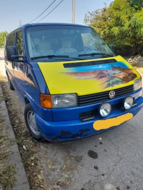 VW Transporter 2, 5i 115к.с. газ, климатик 8+ 1 дълга база , снимка 5