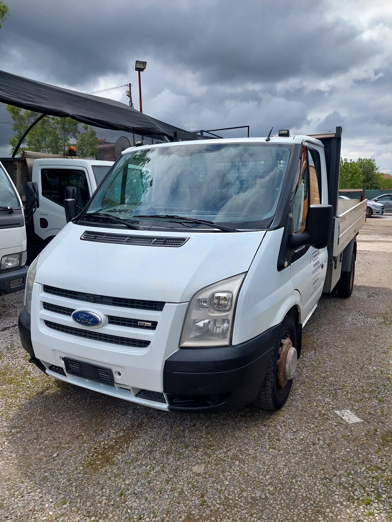 Ford Transit БОРДОВИ С КРАН , снимка 3 - Бусове и автобуси - 54484435
