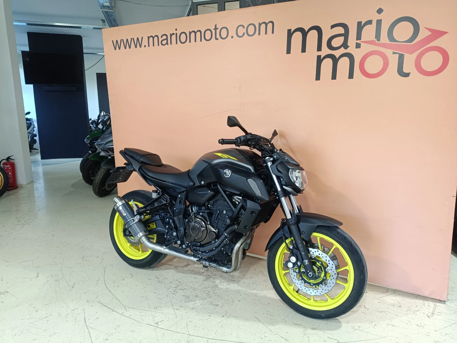 Yamaha Mt-07 35KW A2 ABS, снимка 2 - Мотоциклети и мототехника - 54977369