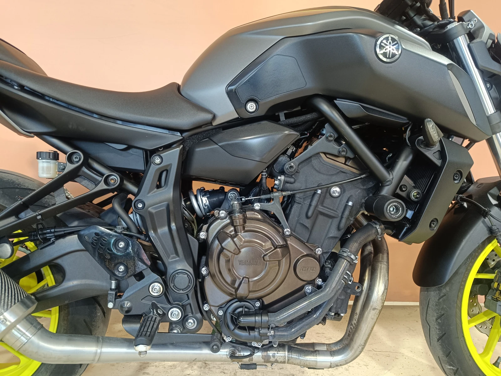 Yamaha Mt-07 35KW A2 ABS, снимка 7 - Мотоциклети и мототехника - 54977369