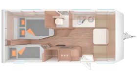 Каравана Weinsberg CaraOne 550UK 2025, снимка 8